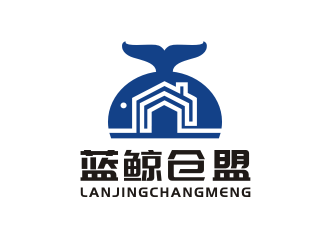 姜彥海的藍鯨倉盟logo設計