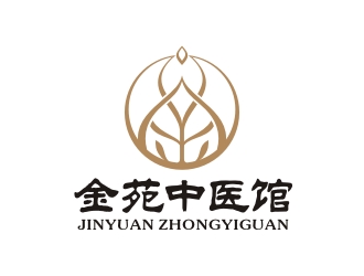 金苑中醫館logo設計