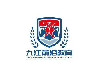 孫金澤的九江市前沿教育培訓學校logo設計