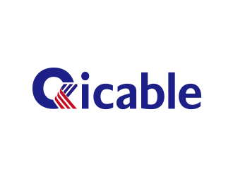 qicable英文logo設計logo設計