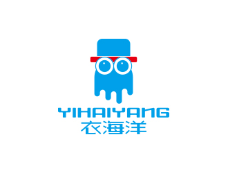 孫金澤的yihaiyang衣海洋logo設計