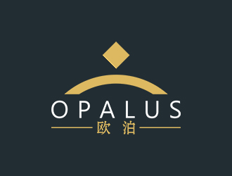 鄭錦尚的Opalus歐泊logo設計