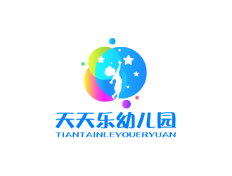 孫金澤的天天樂幼兒園logo設計