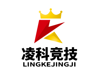 張俊的凌科競技/凌科體育logo設(shè)計