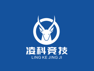 張偉的凌科競技/凌科體育logo設(shè)計