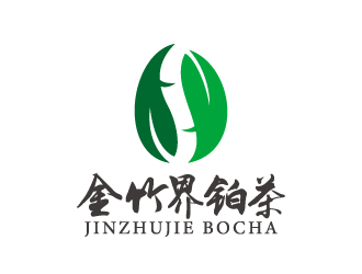 葉美寶的金竹界鉑茶 LOGOlogo設(shè)計(jì)