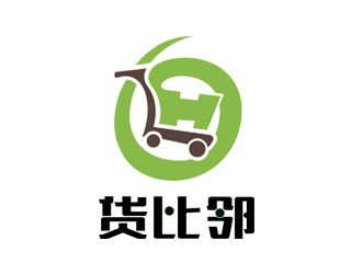 郭慶忠的貨比鄰logo設計