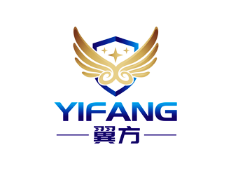 譚家強的肇慶翼方科技公司logo設計