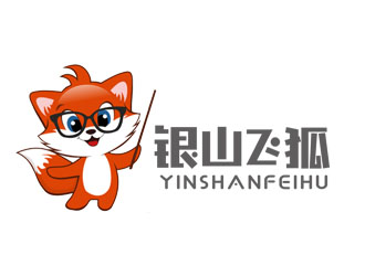 郭慶忠的銀山飛狐卡通logologo設計