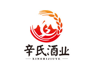 朱紅娟的辛氏酒業(yè)logo設(shè)計