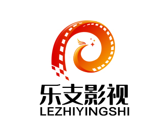 樂支影視logo設計