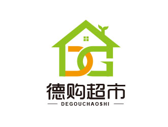 朱紅娟的南京德購超市有限公司logo設計