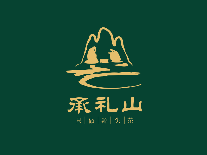 姜彥海的承禮山logo設計