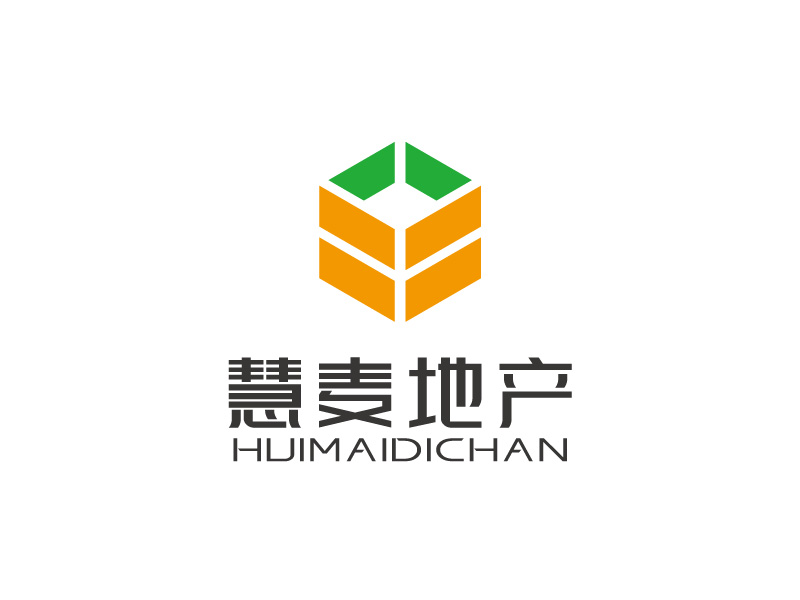 張俊的慧麥地產logo設計