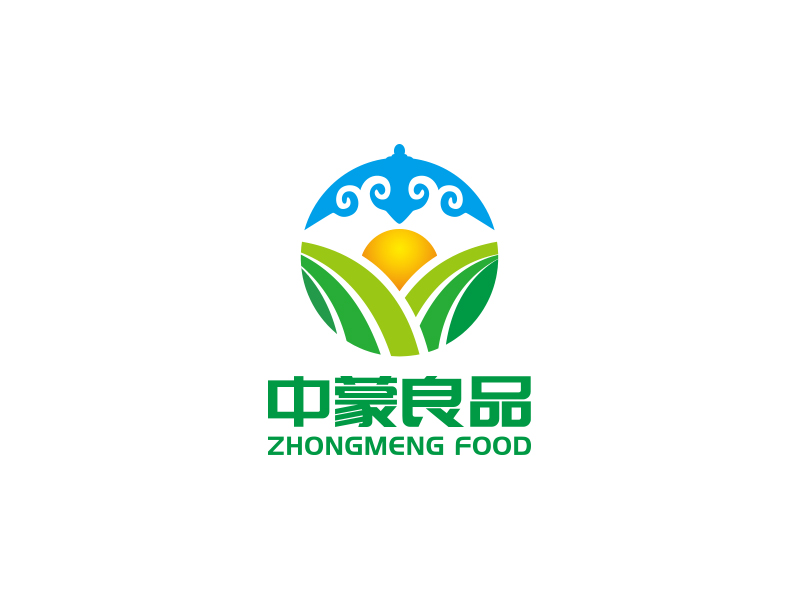 中蒙良品logo設計