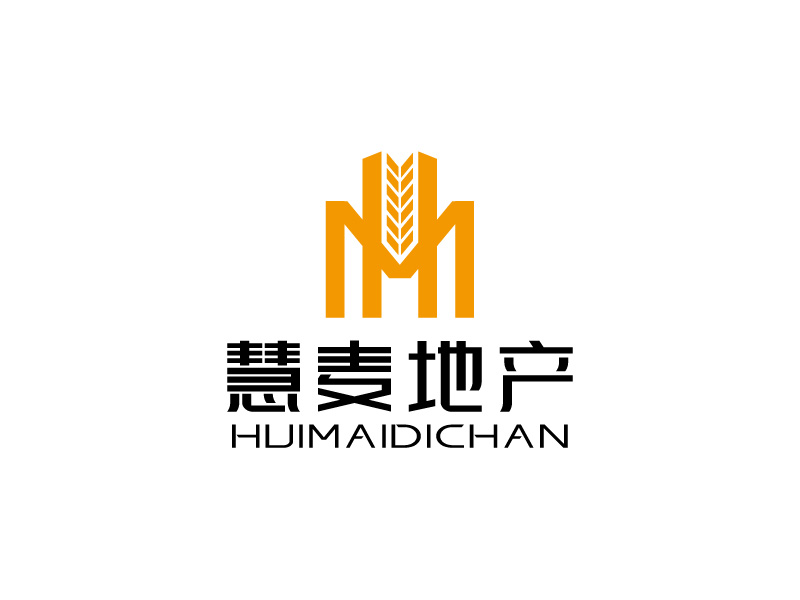 張俊的慧麥地產logo設計