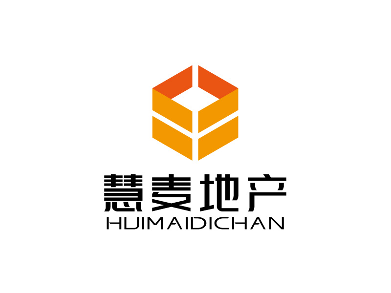 張俊的慧麥地產logo設計