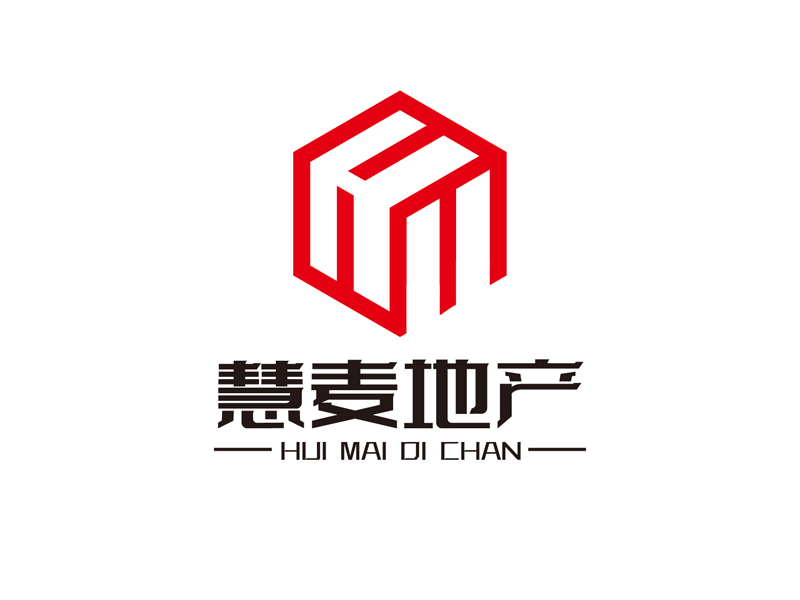 祝艷兵的慧麥地產logo設計