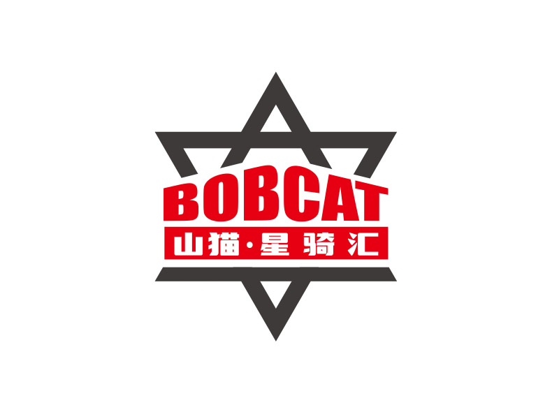 山貓·星騎匯機(jī)車生活館（BOBCAT CLUB）logo設(shè)計(jì)