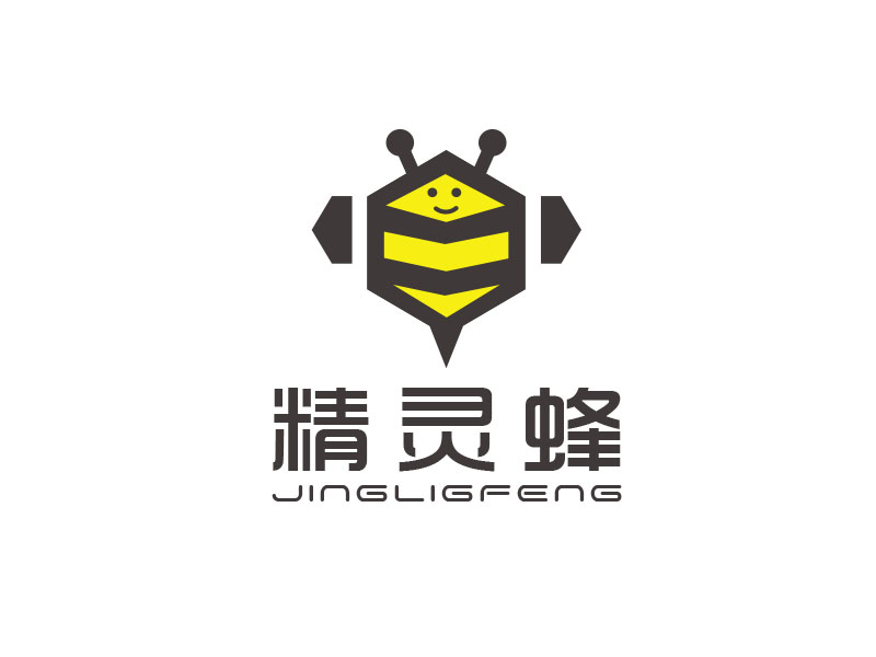 朱紅娟的精靈蜂logo設計