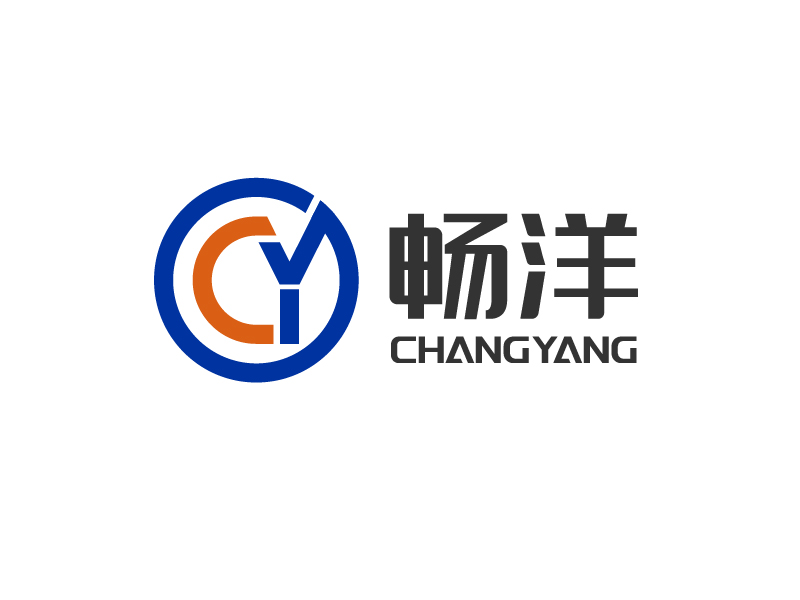 唐國強的暢洋logo設計