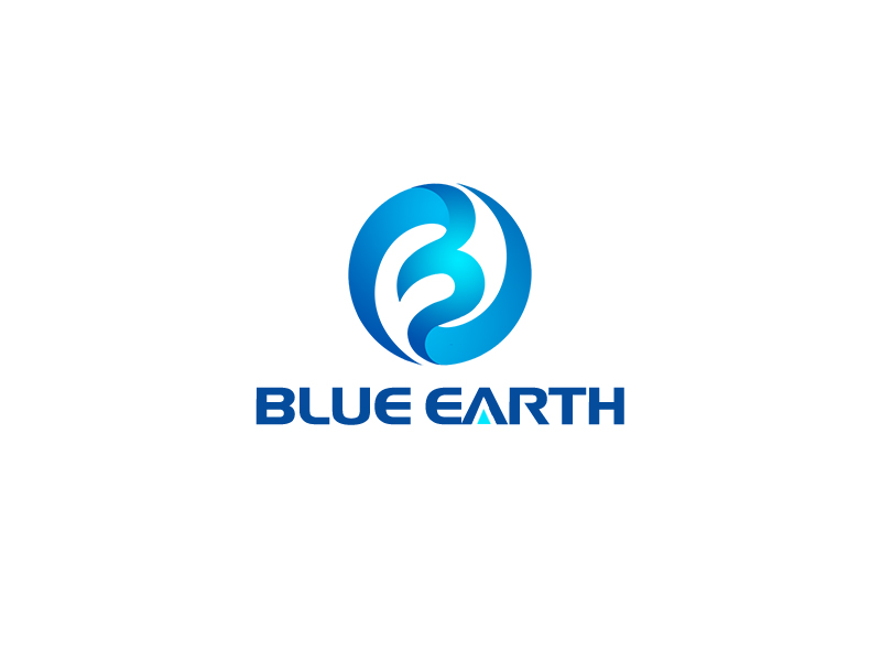 余亮亮的Blue Earth勞保用品行業logo設計