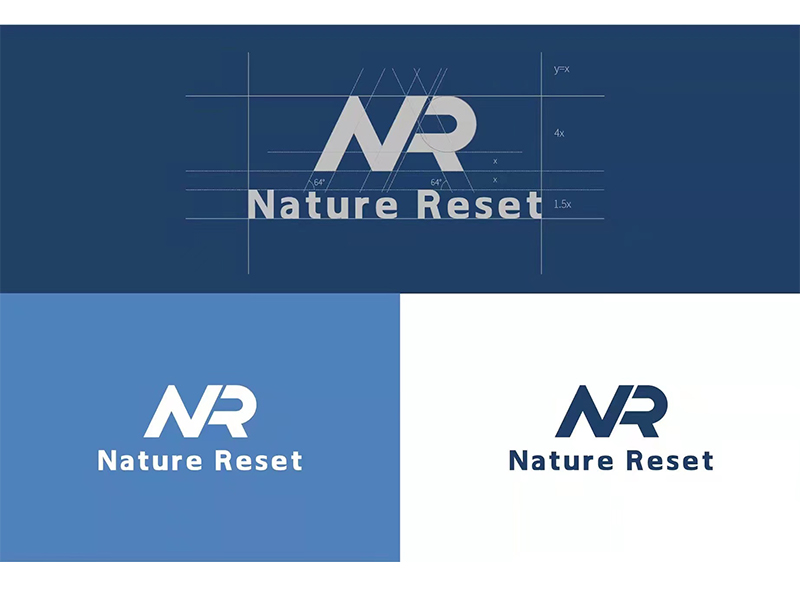 T的nature resetlogo設計