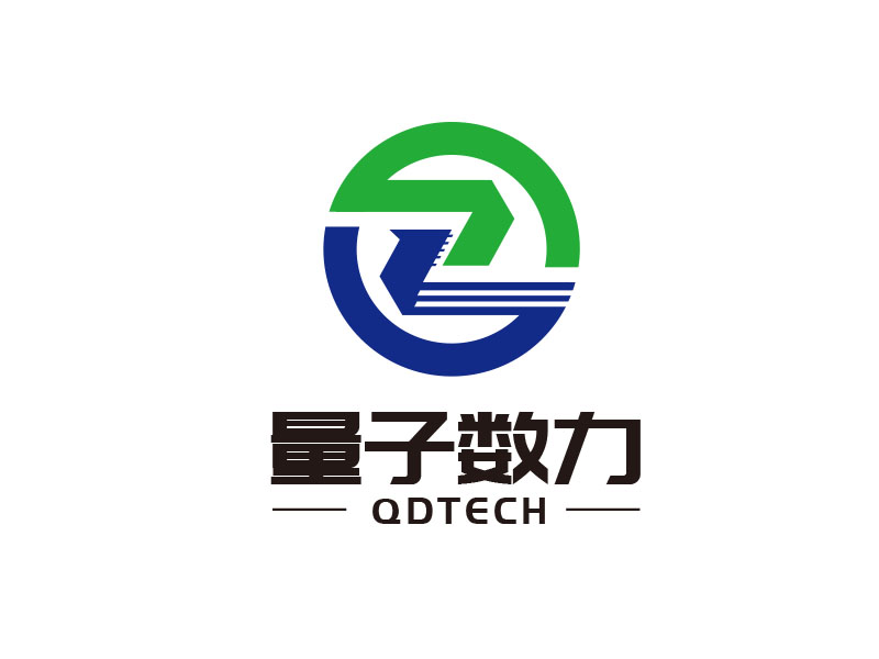 朱紅娟的量子數力科技有限公司logologo設計