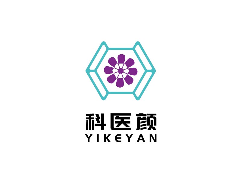 李寧的科醫顏logo設計