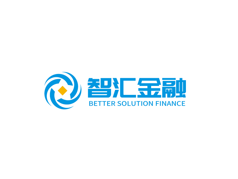 張俊的智匯金融 better solution financelogo設(shè)計