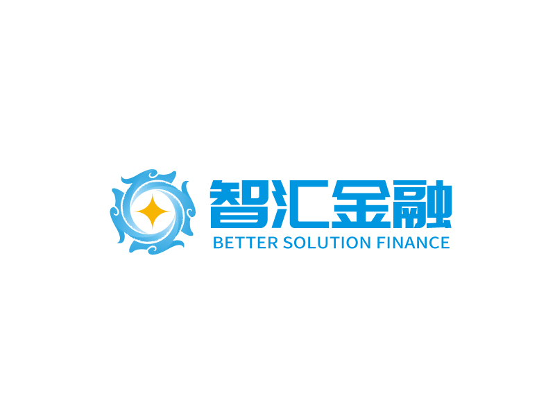 張俊的智匯金融 better solution financelogo設(shè)計