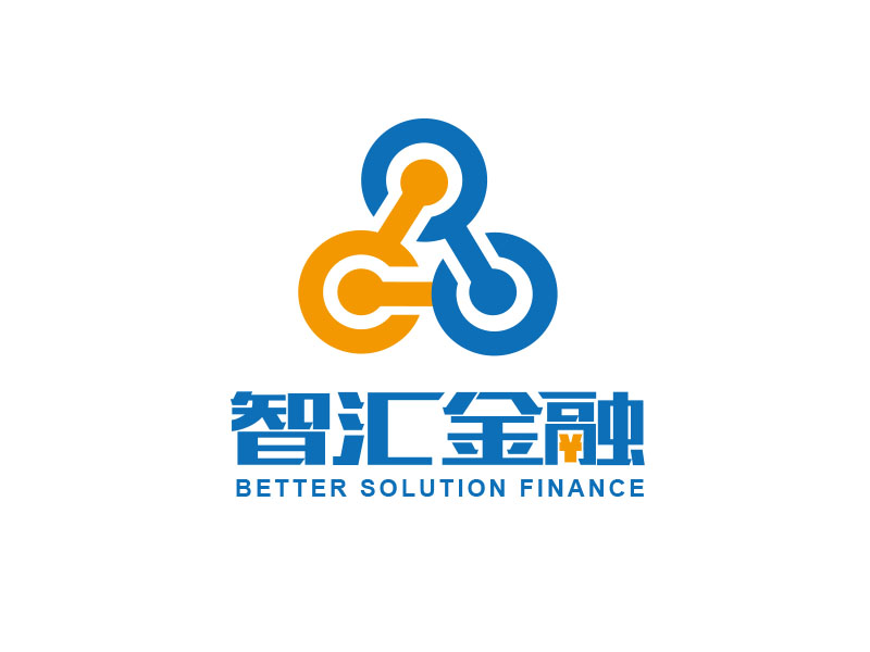 朱紅娟的智匯金融 better solution financelogo設(shè)計