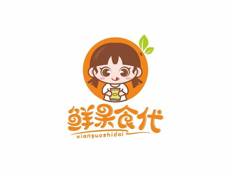 鮮果食代logo設計