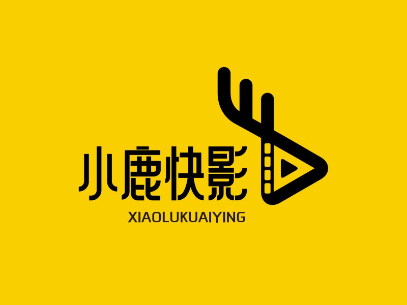 小鹿快影logo設計