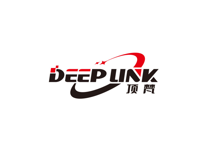 朱紅娟的Deep Link/蘇州頂梵智能科技有限公司logo設(shè)計(jì)