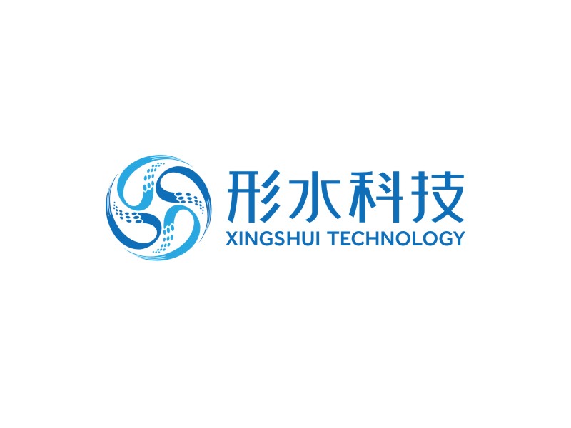 譚家強的成都形水科技有限公司logo設計