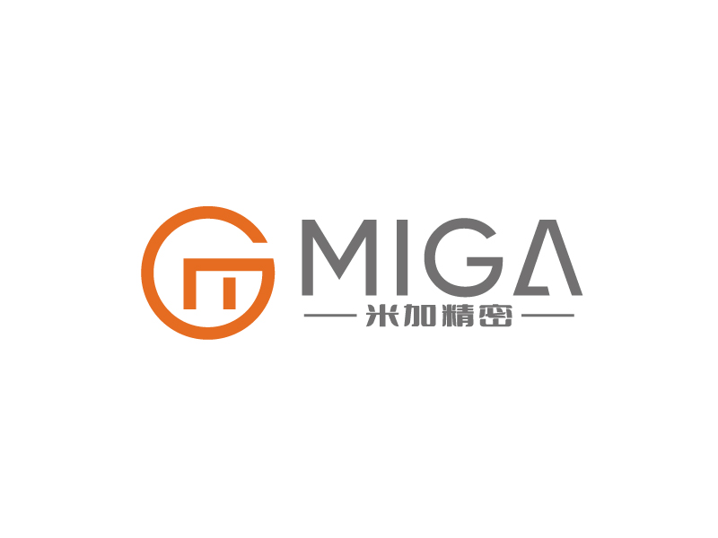 張俊的深圳市米加精密科技有限公司logo設計