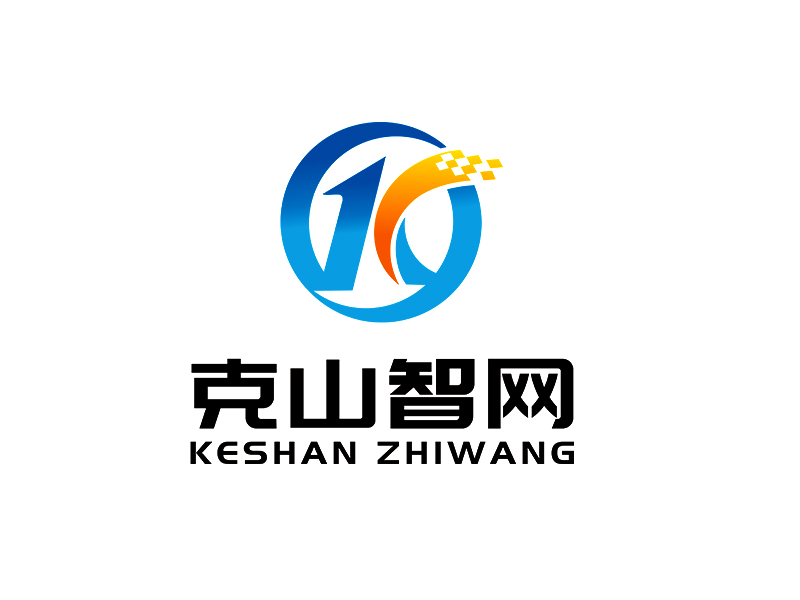 李杰的克山智網logo設計