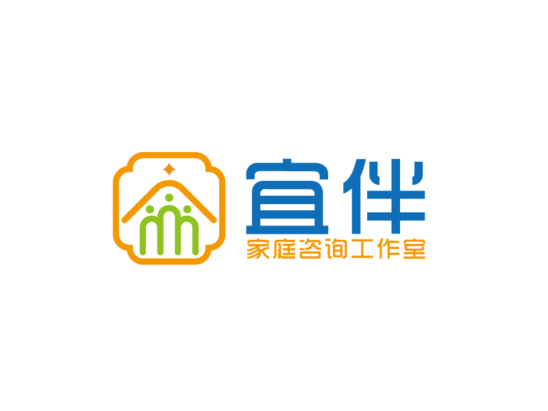 張俊的宜伴家庭咨詢工作室logo設計