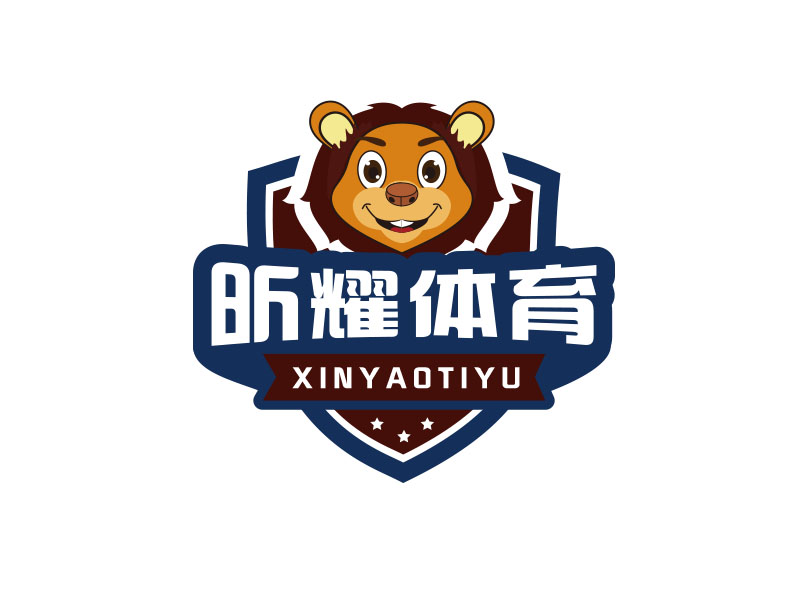 昕耀體育，副標題：SPARKLE SPORTSlogo設計