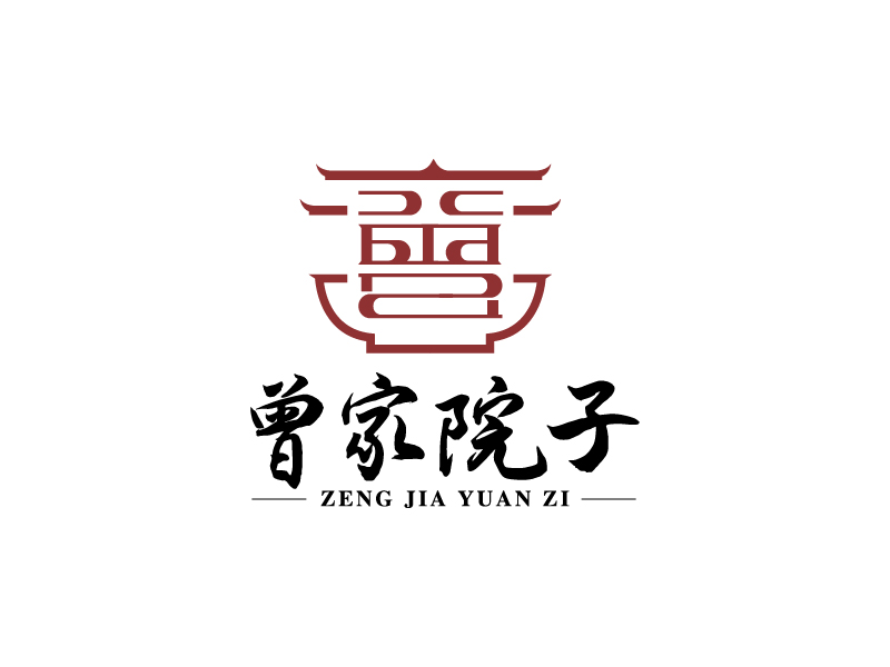 楊忠的養(yǎng)生苑度假酒店logo設計