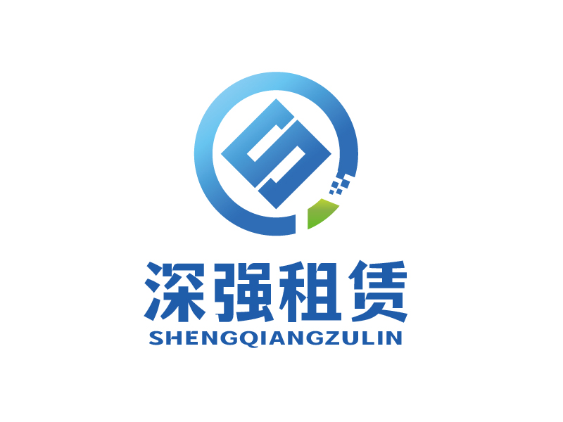 張俊的深強租賃logo設計