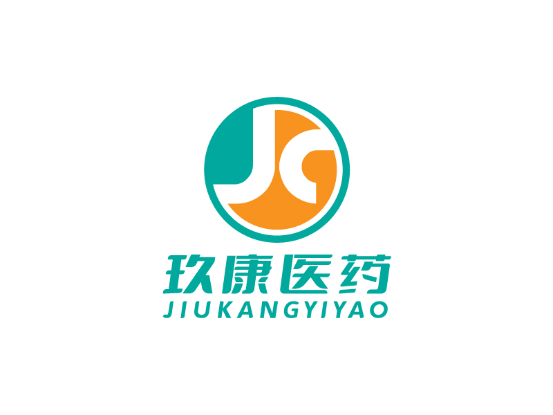 李寧的廣州玖康醫藥研究有限公司logo設計