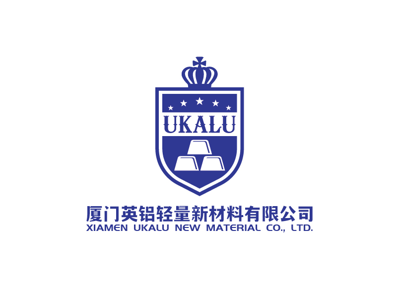 張俊的廈門英鋁輕量新材料有限公司（Xiamen Ukalu New Material Co., Ltd.）logo設計