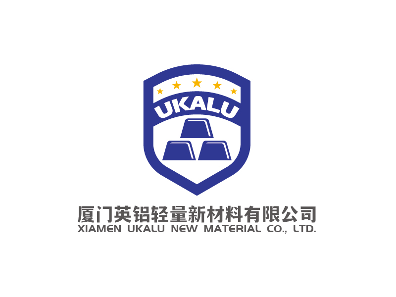 張俊的廈門英鋁輕量新材料有限公司（Xiamen Ukalu New Material Co., Ltd.）logo設計