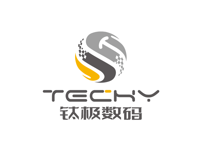 張俊的鈦極TECHYlogo設計