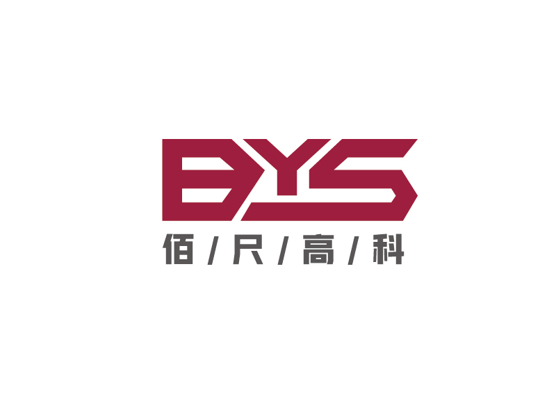 李寧的BYS     ----佰尺高科（北京）科技有限公司logo設計