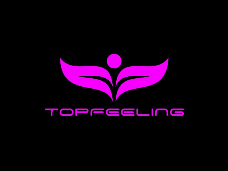 李泉輝的TOPFEELINGlogo設計