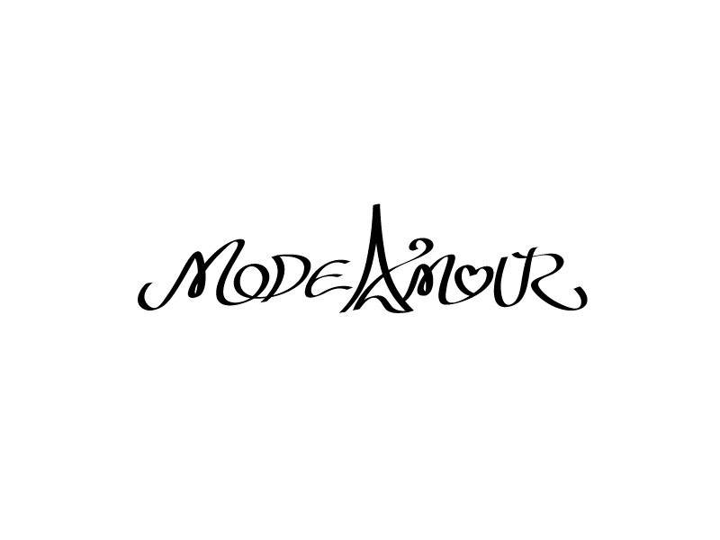 張俊的MODEAMOURlogo設計