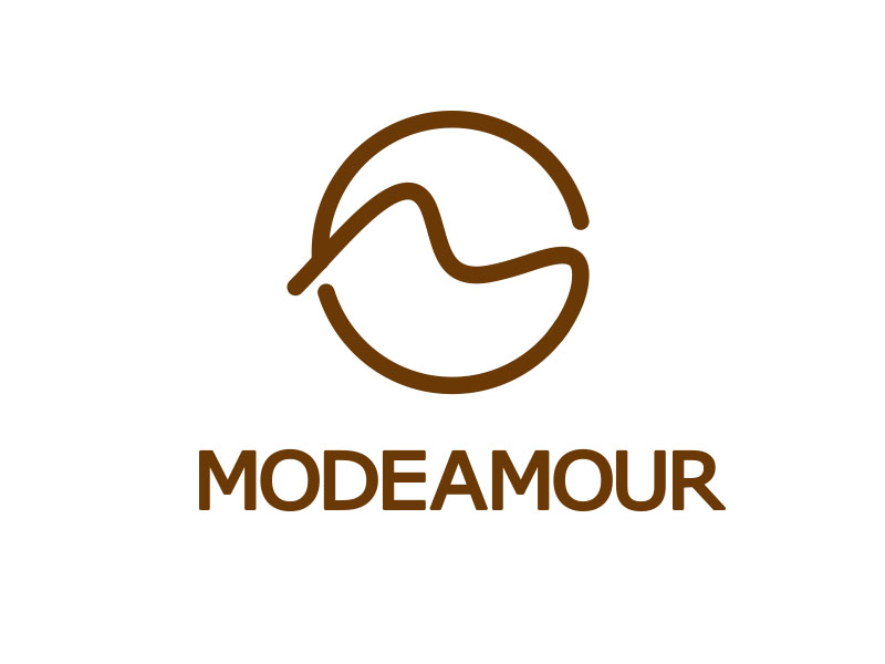 朱紅娟的MODEAMOURlogo設計